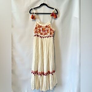 RAGA Midi Dress with Embroidery